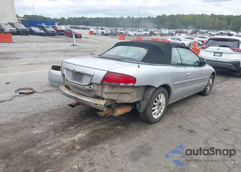 2001 Chrysler Sebring Lxi z USA, uszkodzony, nr VIN 1C3EL55UX1N500410